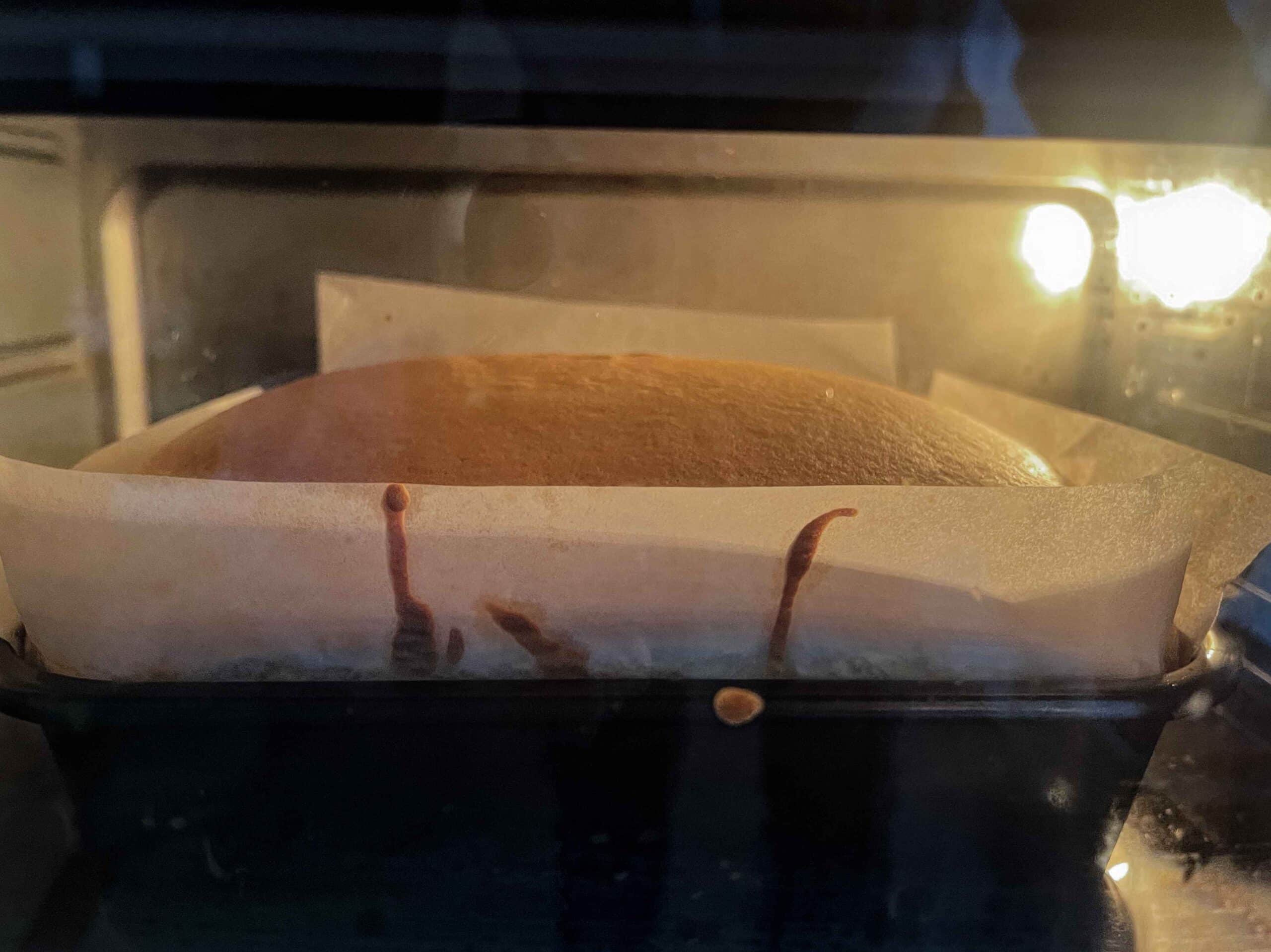 Castella cake experiment 2 - Eten met een Slager
